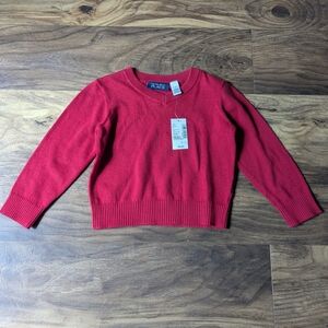 The Children's Place Red V-Neck Sweater